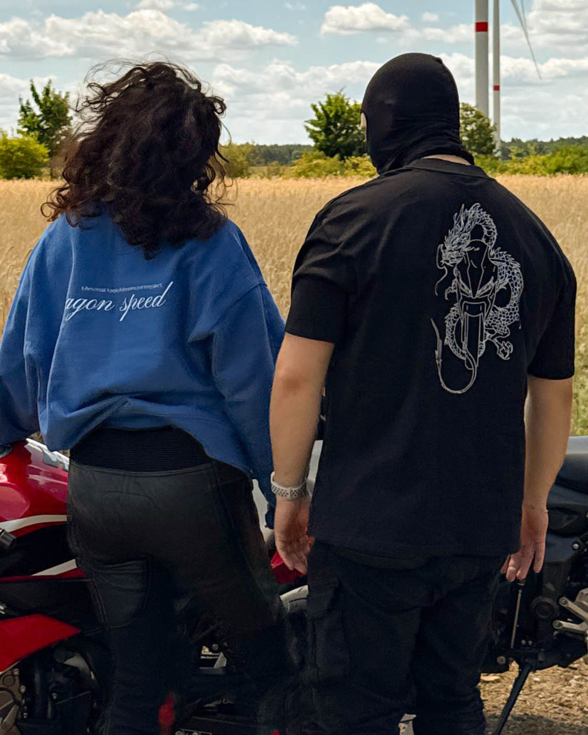 Blue Impact Sweatshirt